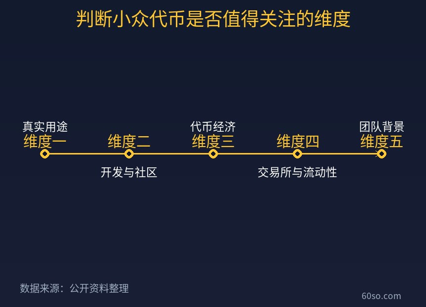 判断小众代币是否值得关注的维度