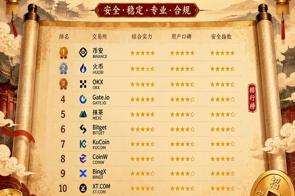 排名前十的币圈交易所:国潮排行榜