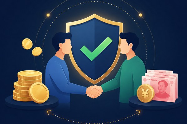 C2C先收款后放币提醒