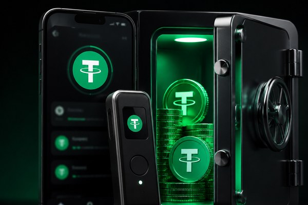 USDT资产自保管概念图