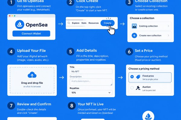 opensea怎么用?opensea如何创建NFT教程全解