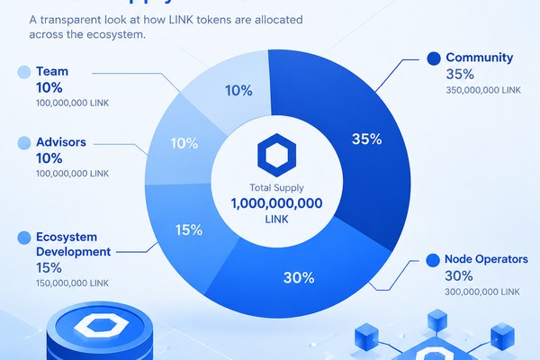 LINK币发行量是多少?LINK币发行总量和价格行情介绍