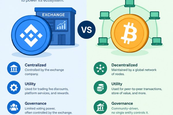 BNB和比特币的区别是什么?比特币和BNB什么关系一次讲清
