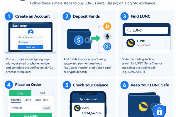 LUNC币怎么买?LUNC币怎么买卖交易教程图解