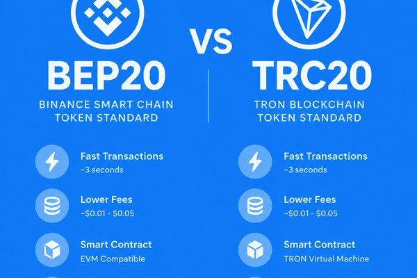 币安智能链BEP20是什么?一文读懂BEP20和TRC20的区别