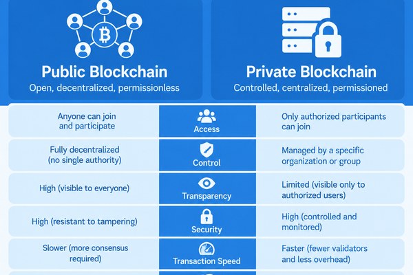 公链和私链哪个更好?公有链和私有链哪个更安全一文说清