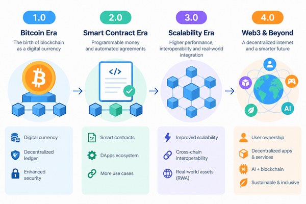 区块链3.0是什么意思?核心技术、代表项目和特点一文介绍