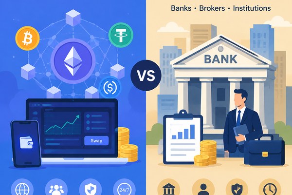 DeFi的本质是什么?通俗解释去中心化金融到底解决了什么问题