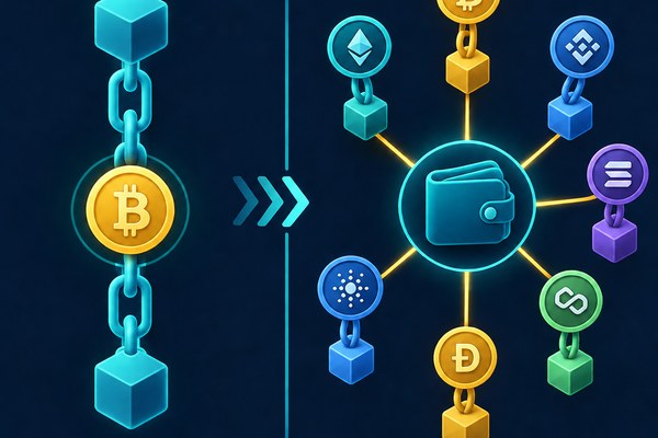 多链钱包和单链钱包的区别是什么?一文弄懂哪个更好用