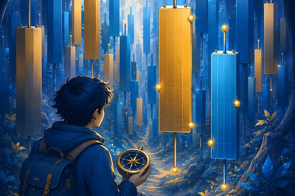 比特币走势图怎么看?K线图小白入门与走势分析技巧