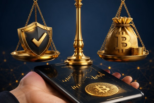 天平称量安全与收益选app概念图