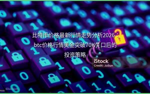 比特币价格最新行情走势分析2026:btc价格行情美金突破70K关口后的投资策略