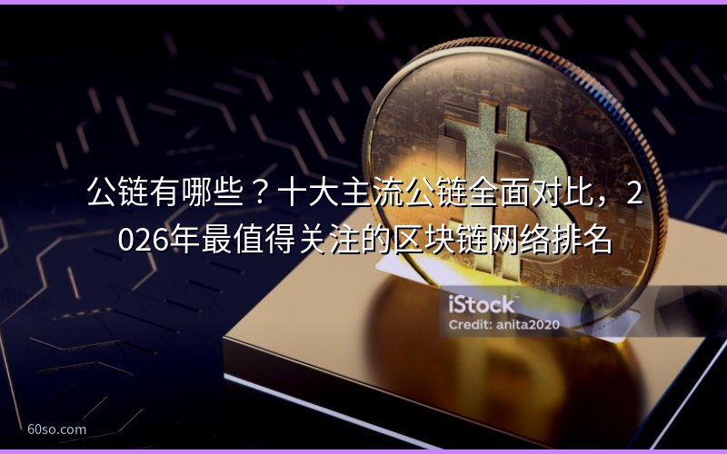 公链有哪些?十大主流公链全面对比,2026年最值得关注的区块链网络排名