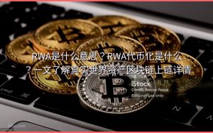 RWA是什么意思？RWA代币化是什么？一文了解真实世界资产区块链上链详情