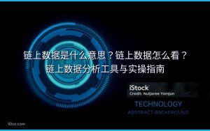 链上数据是什么意思？链上数据怎么看？链上数据分析工具与实操指南