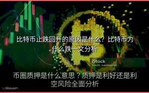 比特币止跌回升的原因是什么？比特币为什么跌一文分析