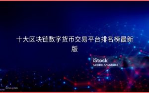 十大区块链数字货币交易平台排名榜最新版