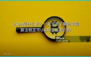 USDD是什么币?一文全面了解孙宇晨算法稳定币USDD是谁发行的